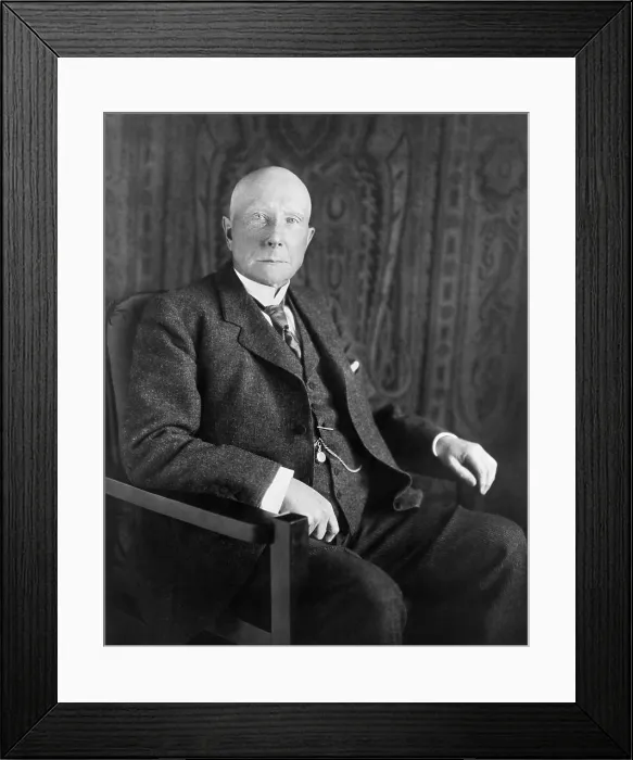 Framed Print : John D. Rockefeller in 1909 portrait by Lawrence P. Ames, N.Y. (BSLOC_2017_2_175) Framed Print : John D. Rockefeller in 1909 portrait by Lawrence P. Ames, N.Y. (BSLOC_2017_2_175)