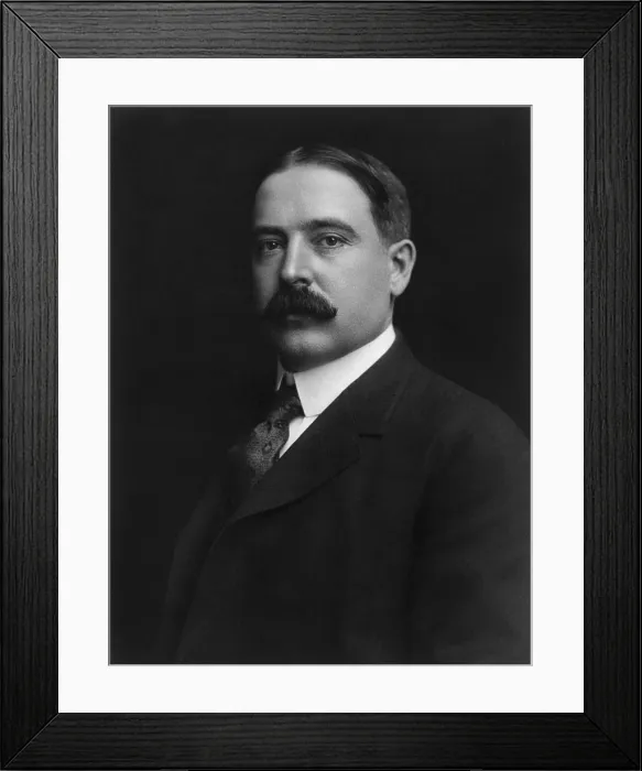 Framed Print : Richard W. Sears, co-founded a mail-order business with Alvah C. Roebuck in 1891. After Roebuck sold out his share in 1895, Sears partnered with Julius Rosenwald Framed Print : Richard W. Sears, co-founded a mail-order business with Alvah C. Roebuck in 1891. After Roebuck sold out his share in 1895, Sears partnered with Julius Rosenwald