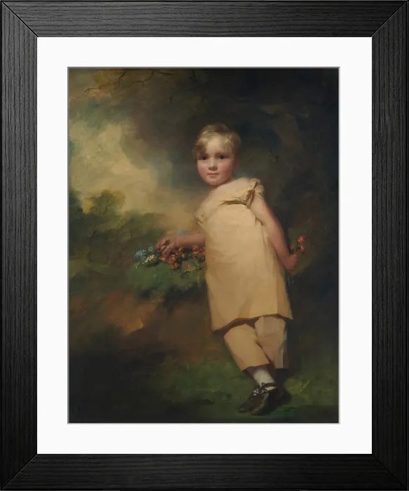 Framed Print : WILLIAM SCOTT-ELLIOTT OF ARKETON, by Sir Henry Raeburn, 1815-16, British painting, oil on canvas Framed Print : WILLIAM SCOTT-ELLIOTT OF ARKETON, by Sir Henry Raeburn, 1815-16, British painting, oil on canvas