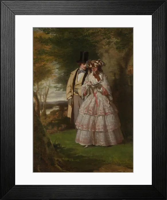 Framed Print : TWO CENTRAL FIGURES IN DERBY DAY, by William Powell Frith, 1860, British painting, oil on canvas Framed Print : TWO CENTRAL FIGURES IN DERBY DAY, by William Powell Frith, 1860, British painting, oil on canvas