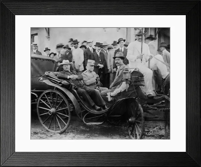 Framed Print : Theodore Roosevelt at Sorocabana, Brazil in the State of Sao Paulo, Nov. 1913 Framed Print : Theodore Roosevelt at Sorocabana, Brazil in the State of Sao Paulo, Nov. 1913