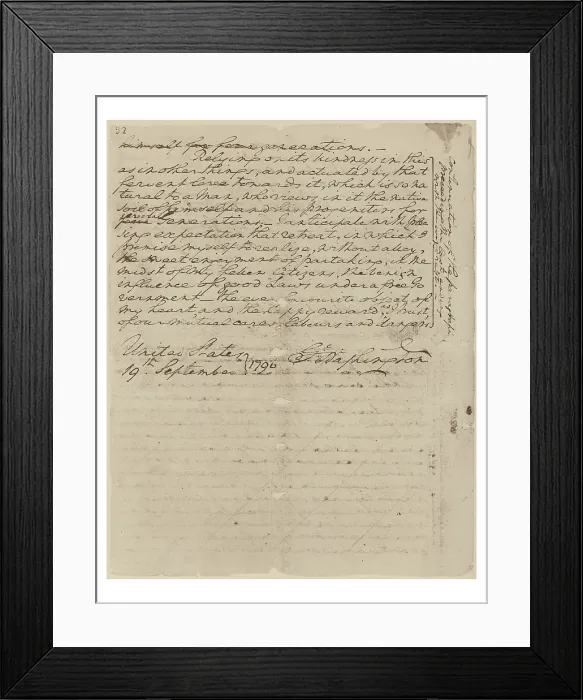 Framed Print : George Washington's Farewell Address page 2 of 2 Framed Print : George Washington's Farewell Address page 2 of 2