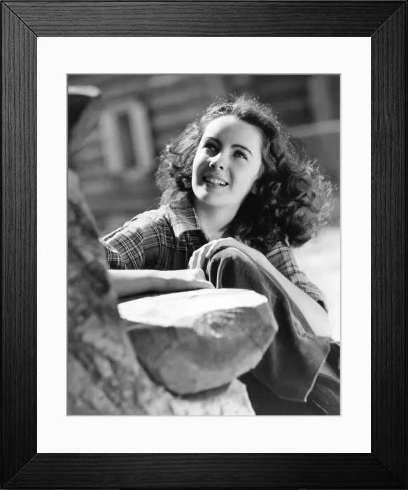 Framed Print : COURAGE OF LASSIE, Elizabeth Taylor, 1946