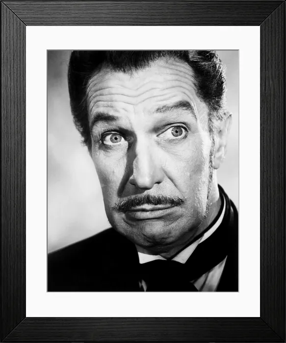 Framed Print : THE COMEDY OF TERRORS, Vincent Price, 1964 Framed Print : THE COMEDY OF TERRORS, Vincent Price, 1964