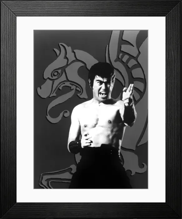 Framed Print : THE STREETFIGHTER, (aka GEKITOTSU! SATSUJIN KEN), Sonny Chiba, 1974