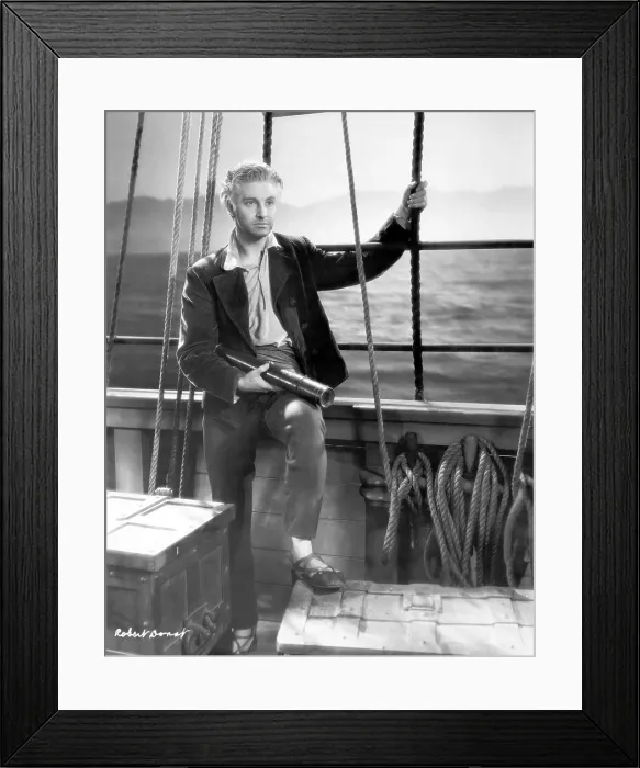 Framed Print : THE COUNT OF MONTE CRISTO, Robert Donat, 1934