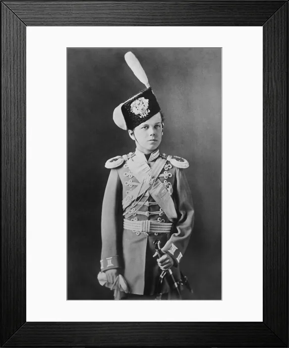 Framed Print : Czar Nicholas II of Russia in 1882, at age 14 Framed Print : Czar Nicholas II of Russia in 1882, at age 14
