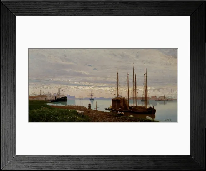 Framed Print : Ciardi Guglielmo, Giudecca Canal, 1869, 19th Century, canvas, Italy, Veneto, Treviso, Private collection (607149) Everett CollectionMondadori Portfolio**US SALES ONLY** Framed Print : Ciardi Guglielmo, Giudecca Canal, 1869, 19th Century, canvas, Italy, Veneto, Treviso, Private collection (607149) Everett CollectionMondadori Portfolio**US SALES ONLY**