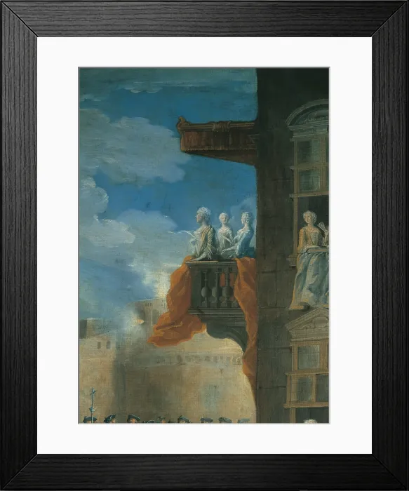 Framed Print : Four Altars (Quattro altari), by Nicola Maria Rossi, 18th Century, oil on canvas - Detail Framed Print : Four Altars (Quattro altari), by Nicola Maria Rossi, 18th Century, oil on canvas - Detail