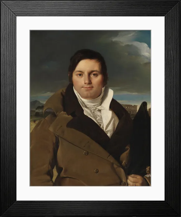 Framed Print : JOSEPH-ANTOINE MOLTEDO, by Jean Auguste Dominique Ingres, 1810, French painting, oil on canvas. Corsican by birth, Moltedo served as a French official in Napoleonic Rome Framed Print : JOSEPH-ANTOINE MOLTEDO, by Jean Auguste Dominique Ingres, 1810, French painting, oil on canvas. Corsican by birth, Moltedo served as a French official in Napoleonic Rome