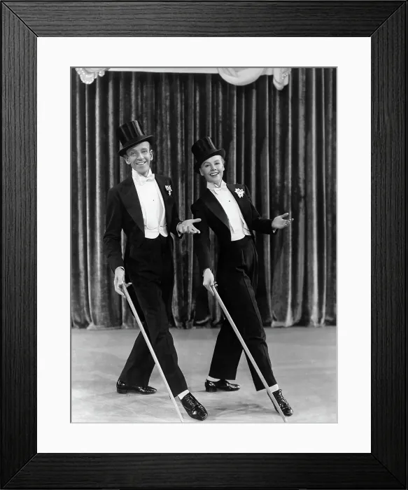 Framed Print : THREE LITTLE WORDS, Fred Astaire, Vera-Ellen, 1950