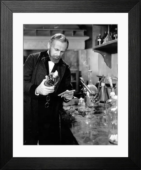 Framed Print : THE STORY OF LOUIS PASTEUR, Paul Muni, 1935