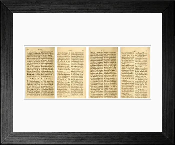Framed Print : COLUMBIAN MAGAZINE reporting of the inauguration of George Washington on April 30 1789 Framed Print : COLUMBIAN MAGAZINE reporting of the inauguration of George Washington on April 30 1789