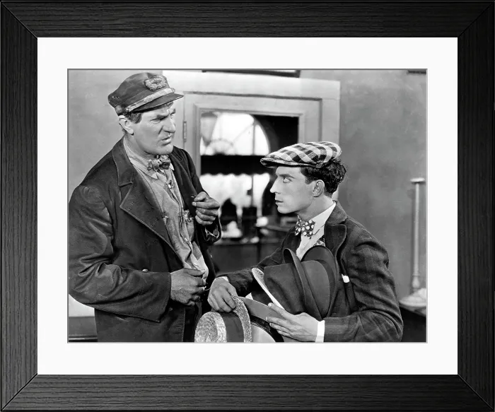 Framed Print : STEAMBOAT BILL, JR. Ernest Torrence, Buster Keaton, 1928