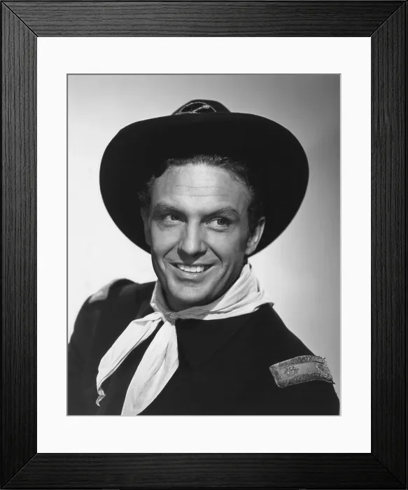 Framed Print : CONQUEST OF COCHISE, Robert Stack, 1953 Framed Print : CONQUEST OF COCHISE, Robert Stack, 1953