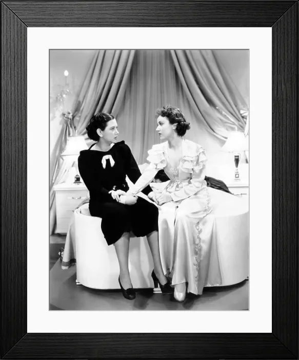 Framed Print : THE COUNTESS OF MONTE CRISTO, from left: Patsy Kelly, Fay Wray, 1934 Framed Print : THE COUNTESS OF MONTE CRISTO, from left: Patsy Kelly, Fay Wray, 1934