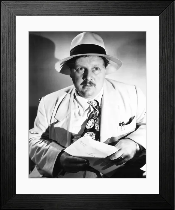 Framed Print : CORNERED, Walter Slezak, 1945 Framed Print : CORNERED, Walter Slezak, 1945