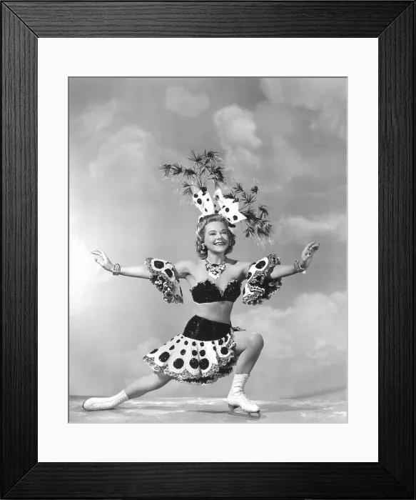 Framed Print : THE COUNTESS OF MONTE CRISTO, Sonja Henie, 1948