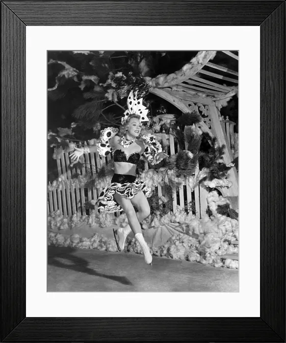 Framed Print : THE COUNTESS OF MONTE CRISTO, Sonja Henie, 1948 Framed Print : THE COUNTESS OF MONTE CRISTO, Sonja Henie, 1948