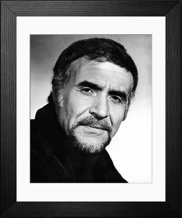 Framed Print : CONQUEST OF THE PLANET OF THE APES, Ricardo Montalban, 1972, TM and Copyright 20th Century Fox Film Corp. All Rights Reserved. Courtesy: Everett Collection