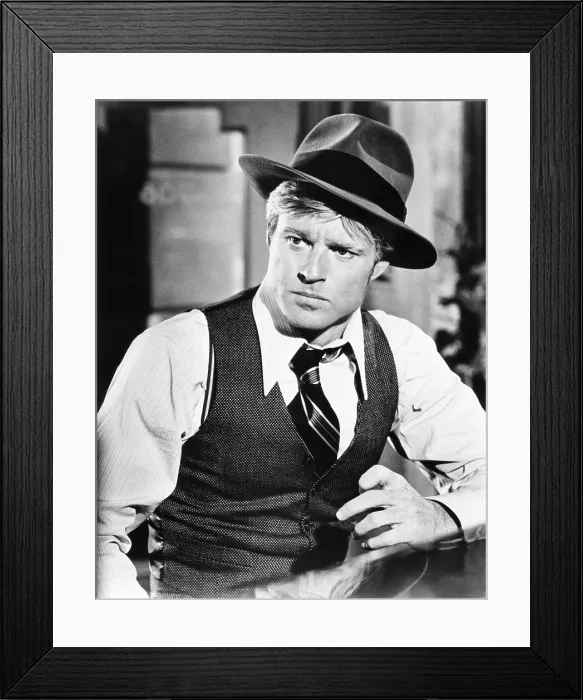 Framed Print : THE STING, Robert Redford, 1973