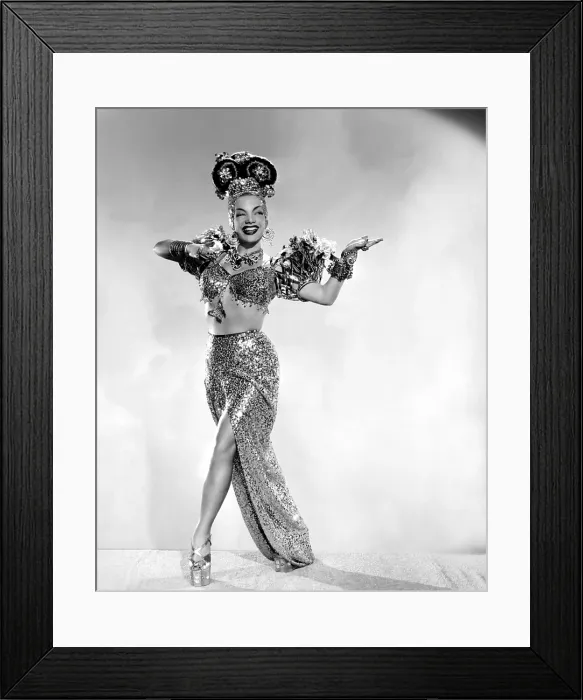 Framed Print : COPACABANA, Carmen Miranda, 1947 Framed Print : COPACABANA, Carmen Miranda, 1947