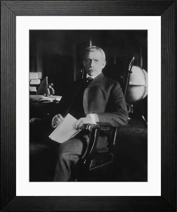 Framed Print : Elihu Root served as Secretary of War from 1899-1904, under William McKinley and Theodore Roosevelt