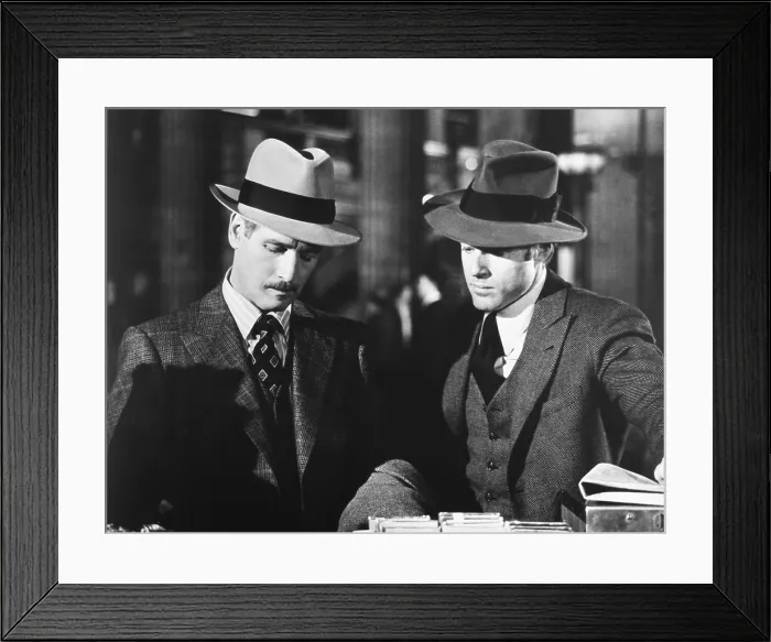 Framed Print : THE STING, from left: Paul Newman, Robert Redford, 1973 Framed Print : THE STING, from left: Paul Newman, Robert Redford, 1973
