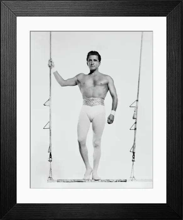 Framed Print : THE STORY OF THREE LOVES, Kirk Douglas, 1953