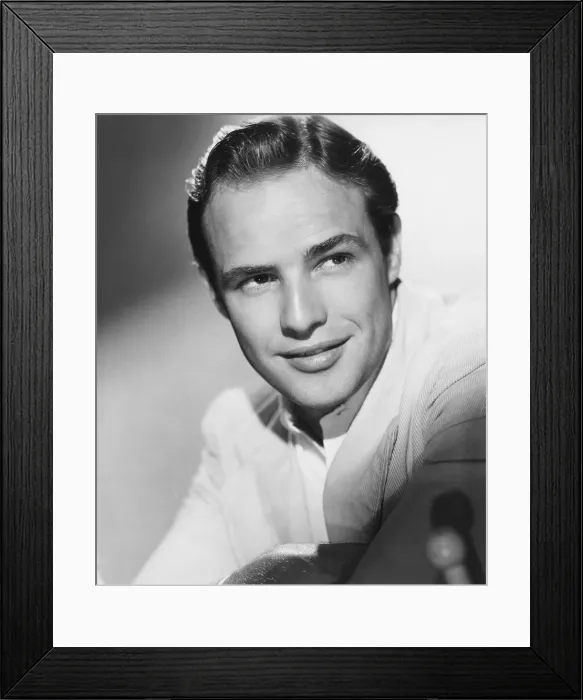 Framed Print : A STREETCAR NAMED DESIRE, Marlon Brando, 1951