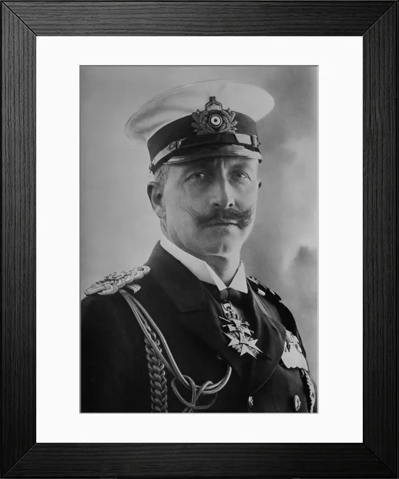Framed Print : Kaiser Wilhelm II of Germany, c. 1900
