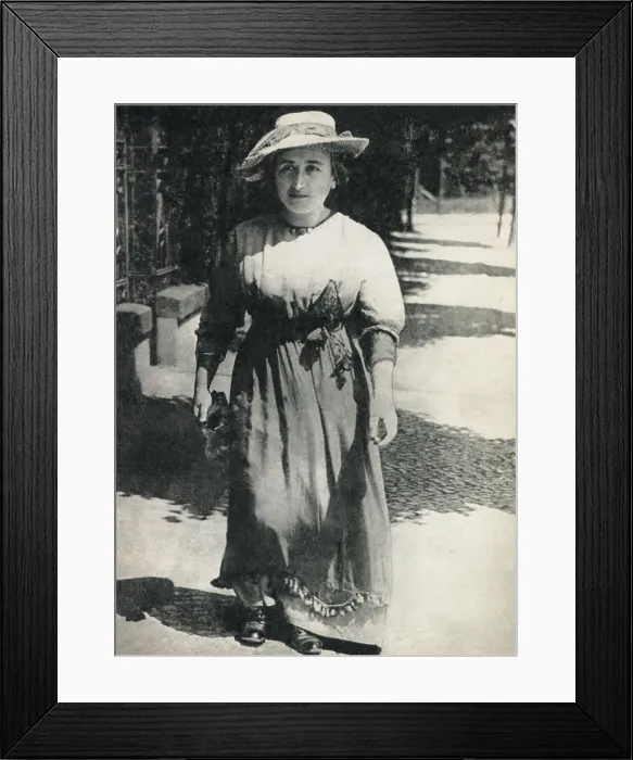 Framed Print : Rosa Luxemburg, was a Polish born German Communist revolutionary leader Framed Print : Rosa Luxemburg, was a Polish born German Communist revolutionary leader