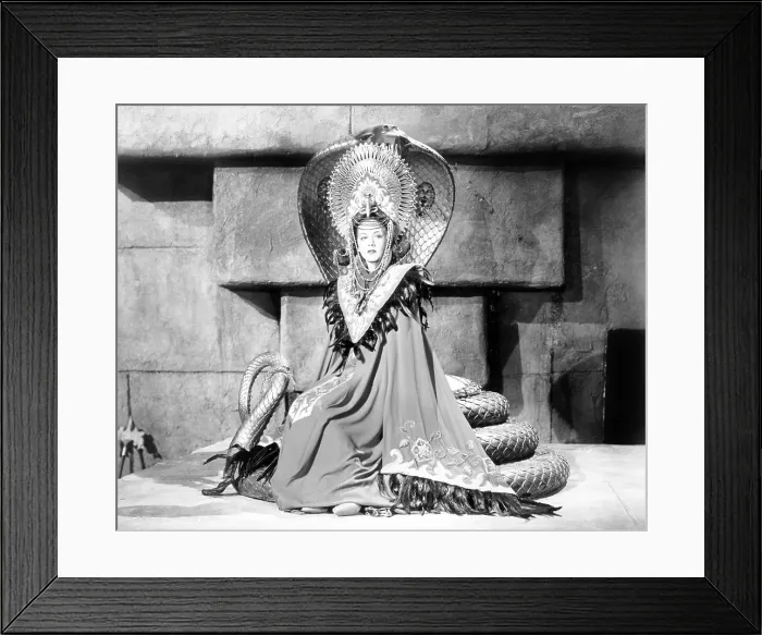 Framed Print : COBRA WOMAN, Maria Montez, 1944