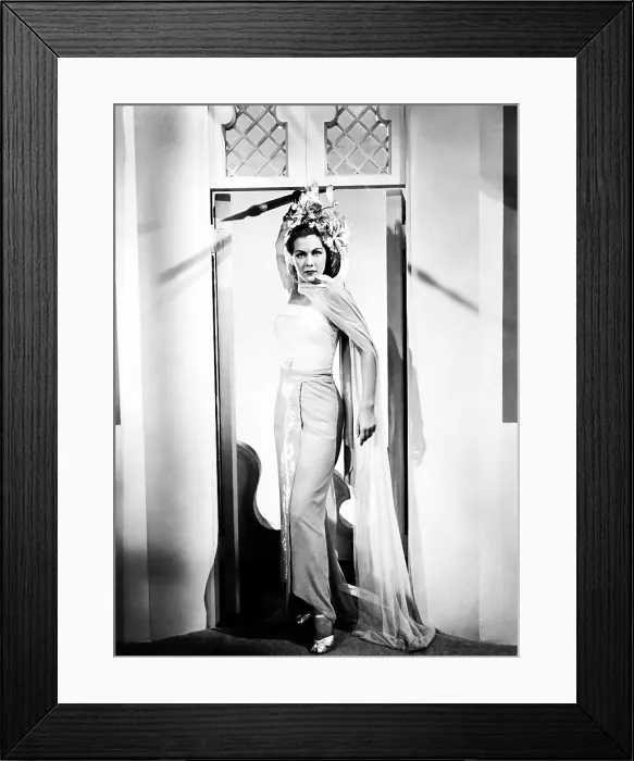 Framed Print : COBRA WOMAN, Maria Montez, 1944 Framed Print : COBRA WOMAN, Maria Montez, 1944