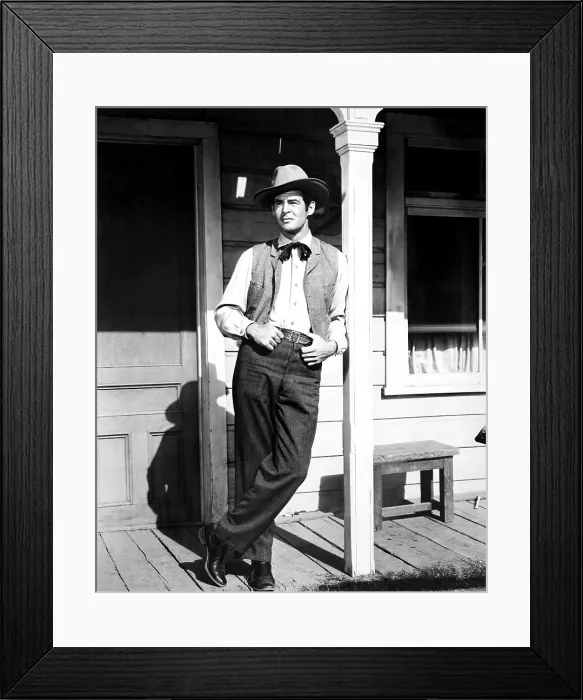 Framed Print : TRAIL STREET, Robert Ryan, 1947