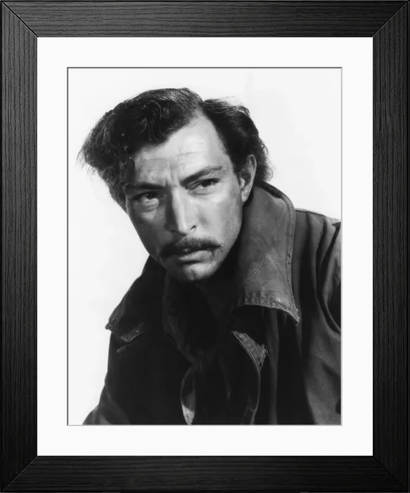 Framed Print : TRIBUTE TO A BAD MAN, Lee Van Cleef, 1956