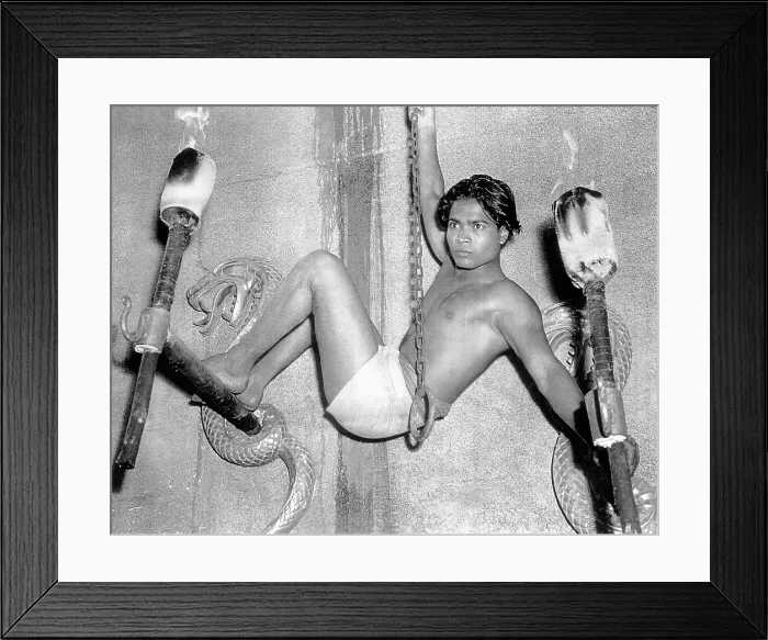 Framed Print : COBRA WOMAN, Sabu, 1944