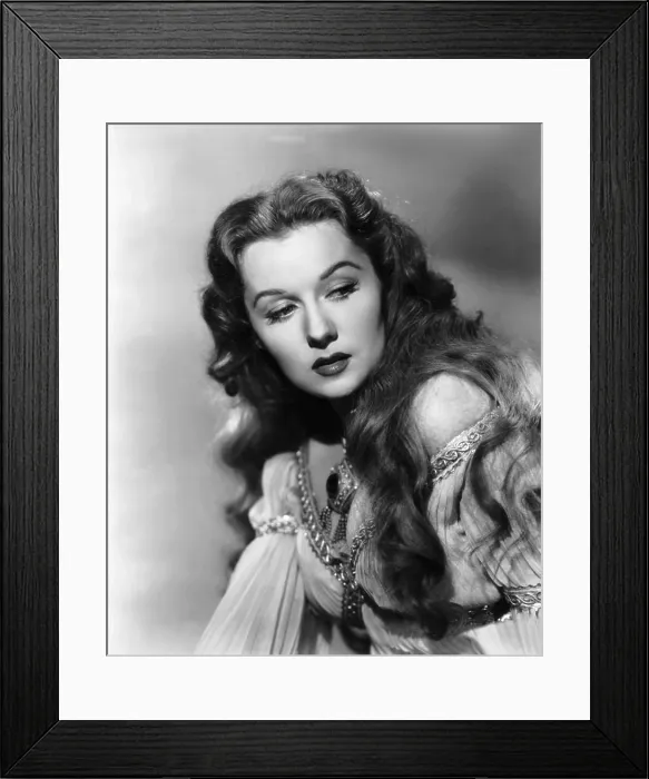 Framed Print : A CONNECTICUT YANKEE IN KING ARTHUR'S COURT, Rhonda Fleming, 1949