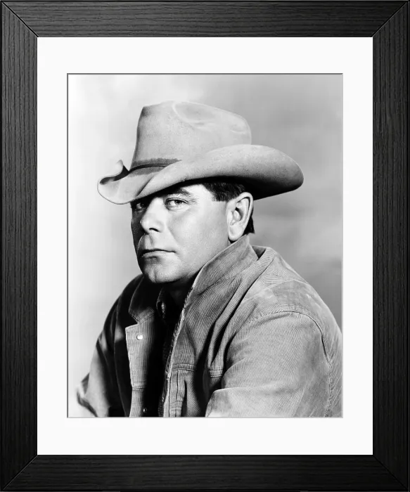 Framed Print : COWBOY, Glenn Ford, 1958 Framed Print : COWBOY, Glenn Ford, 1958