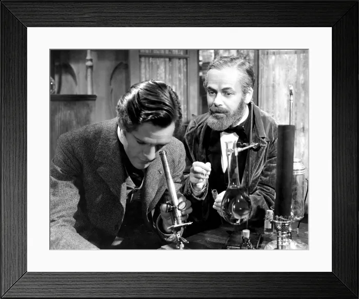 Framed Print : THE STORY OF LOUIS PASTEUR, Donald Woods, Paul Muni, 1935 Framed Print : THE STORY OF LOUIS PASTEUR, Donald Woods, Paul Muni, 1935