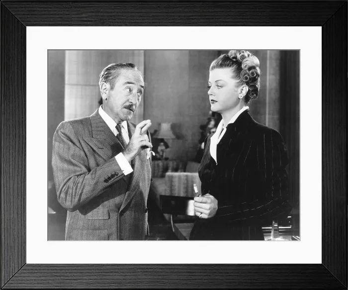 Framed Print : STATE OF THE UNION, from left: Adolphe Menjou, Angela Lansbury, 1948 Framed Print : STATE OF THE UNION, from left: Adolphe Menjou, Angela Lansbury, 1948