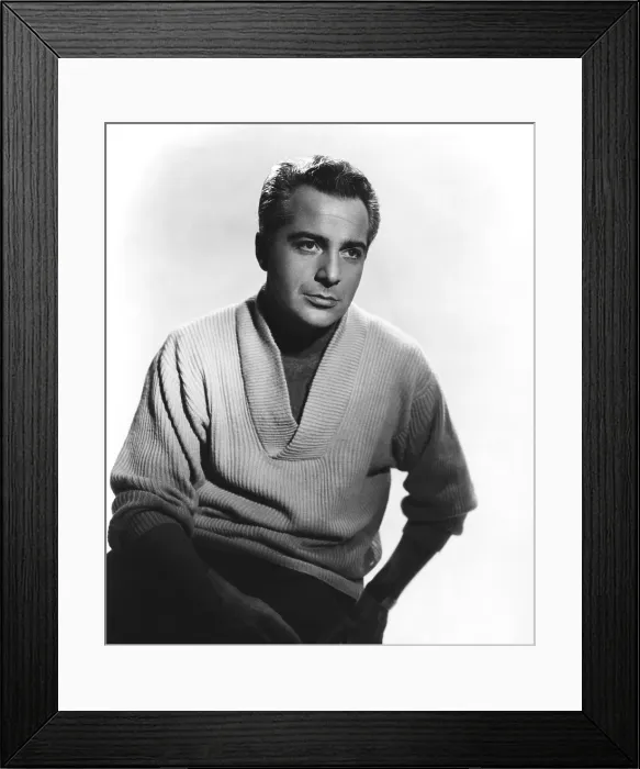 Framed Print : THE STORY OF ESTHER COSTELLO, Rossano Brazzi, 1957