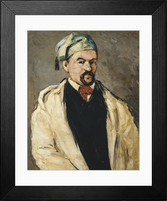 Framed Print : Antoine Dominique Sauveur Aubert, by Paul Cezanne, 1866, French Post-Impressionist oil painting Framed Print : Antoine Dominique Sauveur Aubert, by Paul Cezanne, 1866, French Post-Impressionist oil painting
