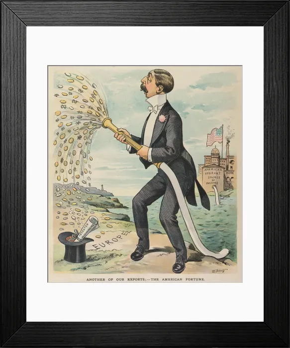 Framed Print : ANOTHER OF OUR EXPORTS-THE AMERICAN FORTUNE