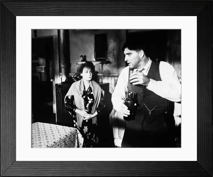Framed Print : COME BACK, LITTLE SHEBA, from left: Shirley Booth, Burt Lancaster, 1952