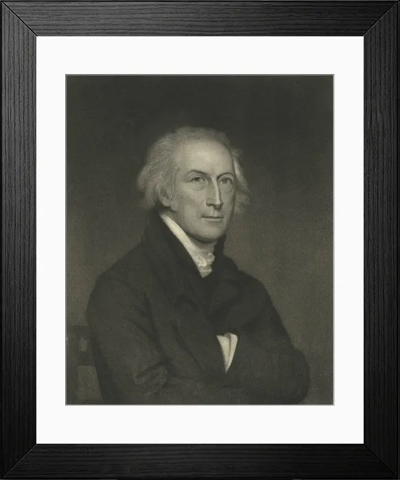 Framed Print : George Clymer, was a Patriot politician activist against the Stamp Act of 1765. Prior to the outbreak of fighting in 1775, he was a member of the Philadelphia Committee of Safety