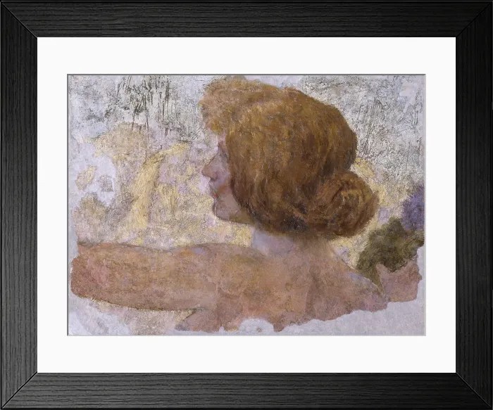 Framed Print : Room of the Storione, by Laurenti Cesare, 1905, 20th Century, fresco - Italy, Veneto, Padova, Banca Antonveneta. Whole artwork view. Fragment of Fresco former in Liviano palace