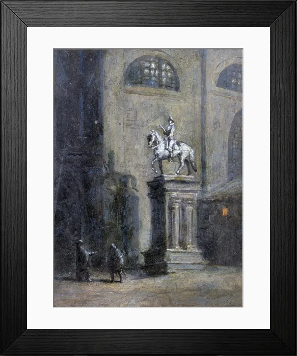 Framed Print : Don Giovanni invites the Commendatore to Dinner, by Antonio Durini, 19th Century, oil on zinc - Italy, Lombardy, Milan, Castello Sforzesco, Civic Collection of Ancient Art Framed Print : Don Giovanni invites the Commendatore to Dinner, by Antonio Durini, 19th Century, oil on zinc - Italy, Lombardy, Milan, Castello Sforzesco, Civic Collection of Ancient Art