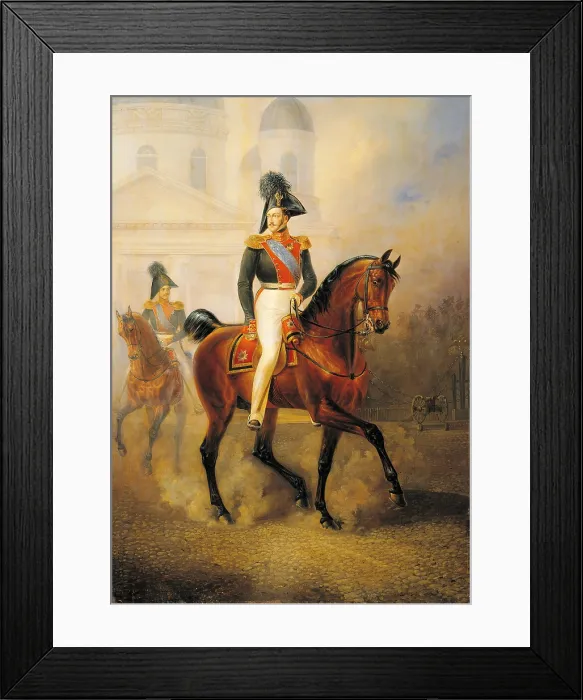 Framed Print : Untitled, by Anonymous artist, Unknown, oil on canvas, - Russia, Moscow, State Museum