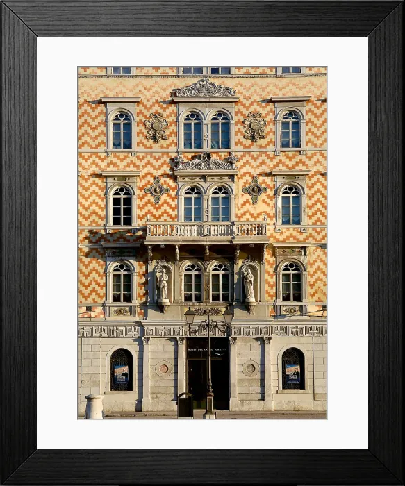 Framed Print : Palazzo Gopcevich Trieste, by Giovanni Berlam, 1850, 19th Century, inlaid marble and stone, - Italy, Friuli Venezia Giulia, Trieste, Palazzo Gopcevich. Detail Framed Print : Palazzo Gopcevich Trieste, by Giovanni Berlam, 1850, 19th Century, inlaid marble and stone, - Italy, Friuli Venezia Giulia, Trieste, Palazzo Gopcevich. Detail
